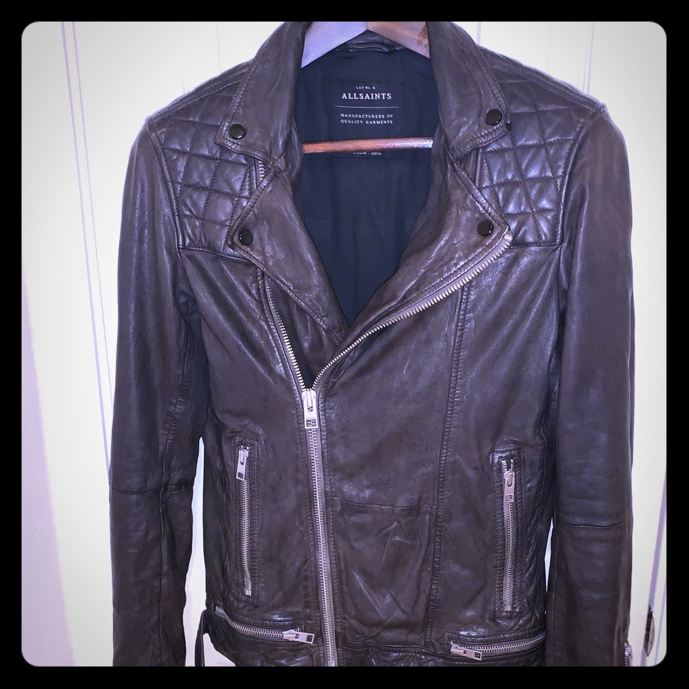 All Saints XS Conroy - "Anthracite"